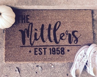 Customizable Coir Doormat