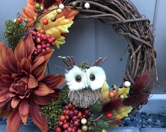 10" Grapevine Fall Wreath