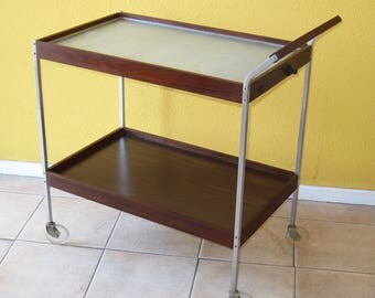 1970's Salton Hotray heating car/bar cart