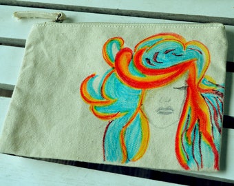 Small Zipper Pouch - Kristina