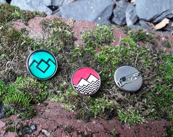 Twin Peaks pin / badges