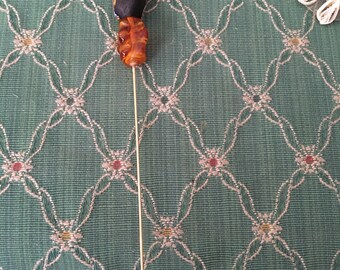 LARGE SQUARE SCARF DRIPPING IN DECO