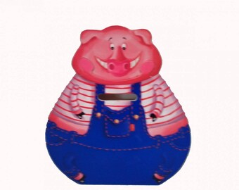 Pink pig piggy bank