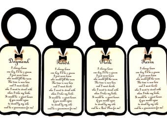 Will you be my groomsman label, Groomsman gift, best man, whiskey liquor wine bottle tag label, Groomsman invitation, Groomsmen Invites