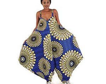ADAOBI AFRICAN PRINT JUMPSUIT main image 0