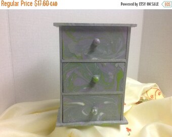 BIG SALE 50% OFF Wooden Storage Chest for Jewellery or anything you would like , women , men , one of a kind , unique