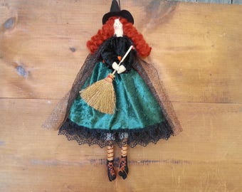 Primitive Halloween Witch
