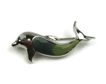 Vintage Dolphin Brooch