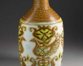 Royal Copenhagen Fajance - BACA - Nils Thorsson - Vase with birds