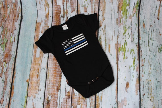 thin blue line baby clothes