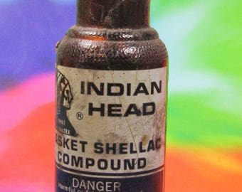 Vintage shellac art | Etsy