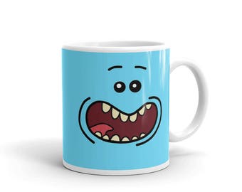 Mr Meeseeks Rick and Morty Coffee Mug