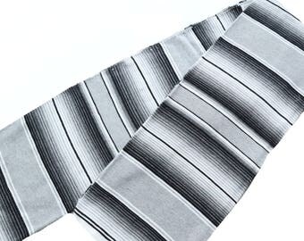 Monochromatic Serape blanket