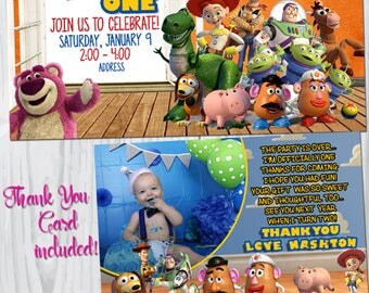 Toy Story Birthday Invitation