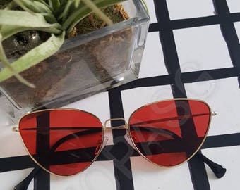 Rihanna Inspired Alien Cat-eye Sunglasses