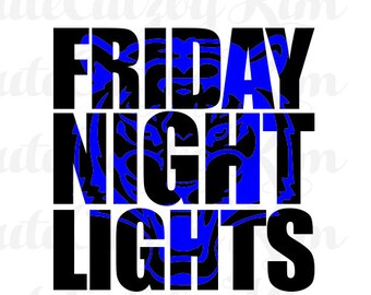Football svg, tiger, dxf, friday night lights, cricut file, cutting file, silhouette file