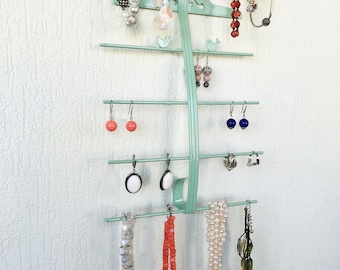 Jewelry Holder Stand, Earring and Rings Organizer, Necklace Holder, Jewelry Display, Earring Holder