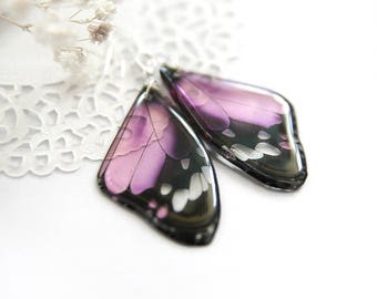 Blush pink earrings Butterfly jewelry Summer party favors for girls gift for goddaughter gift from grandmother gift Summer beach jewelry