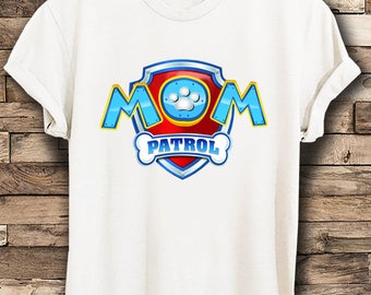 paw patrol t shirt for adults