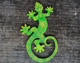 Lizard wall decor | Etsy