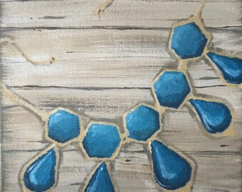 Acrylic Painting (Original) - Blu-jeweled