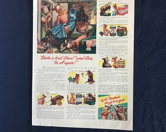 Vintage Borden's Milk Products Ad