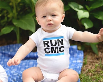 RUN CMC Carolina Panthers Onesie, NC Baby, Newborn Outfit, Coming Home Outfit, Baby Shower Gift