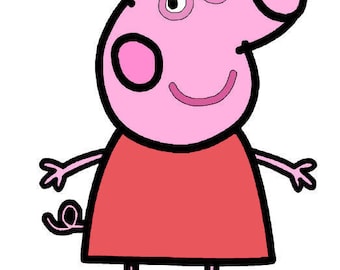 Download Peppa pig svg | Etsy