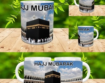Hajj Mubarak 2017 Mug Islamic Gifts Tea Coffee Chai Cup New v3