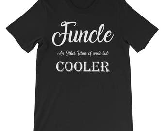 Funcle shirt definition funcle gift for uncle like a dad t shirt funcle tee shirt like a dad but cooler t shirt uncle best funkle shirt