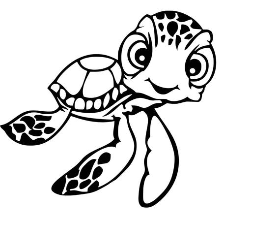 Download Squirt Turtle SVG cutting file