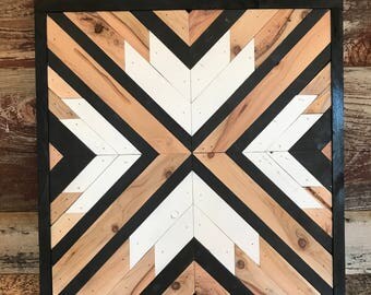 Rustic Geometric Modern Wood Wall Art Hanging Rustic Geometric Modern Wood Wall Art Hanging