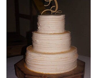 Cake Riser Stand 14 1 2 Octagon Rustic Wedding Wooden Round Base Woodland Barn Cake Riser Stand 14 1 2 Octagon Rustic Wedding Wooden Round Base Woodland Barn