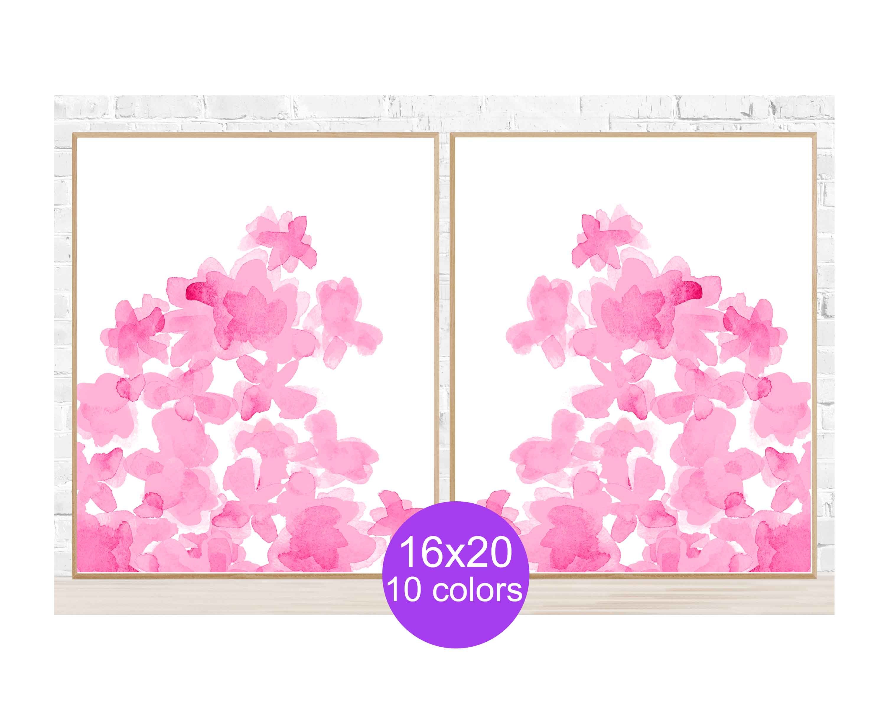 hot-pink-wall-decor-16x20-set-of-2-nursery-artwork-pink