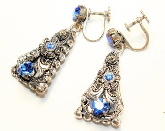 1930s earrings | Etsy