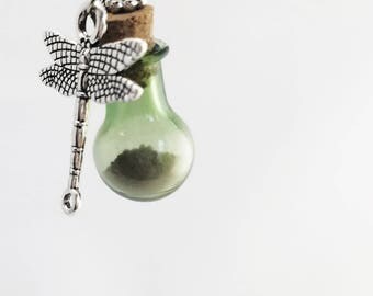 Dragonfly Playa Dust Necklace
