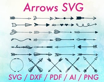 Cricut arrow svg / Tribal arrow png / Arrow cutting files / Cricut arrows svg / Tribal arrows svg / Arrows cutting files / Arrows dxf