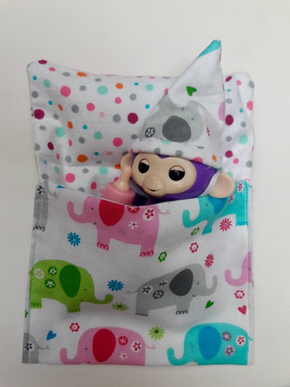 Sweet Elephant Fingerlings Bedding Set
