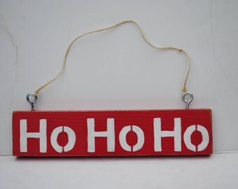 Ho ho ho sign | Etsy