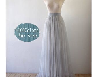4610471 Powder Tulle Skirt Dress