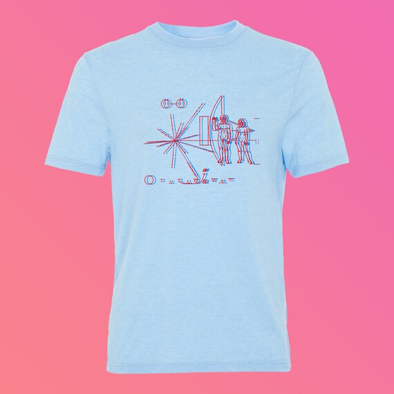 pioneer plaque t shirt