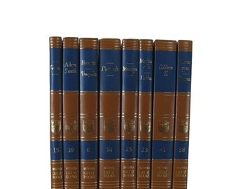 Decorative Books, Old Books, Vintage Books for Interior Design and Home Decor, Great Books of the Western World