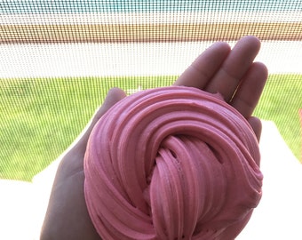 Winter Candy Apple Fluffy Slime