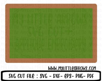 First day of school svg - back to school - clip art - teacher clipart - chalkboard SVG, Dxf, Eps, png Files - Cutting Machines