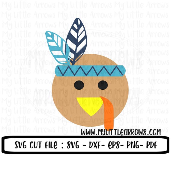 Download Turkey SVG boy thanksgiving svg feather svg indian svg