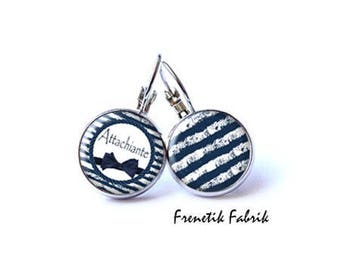 ★Attachiante - Marine★ GM blue earrings