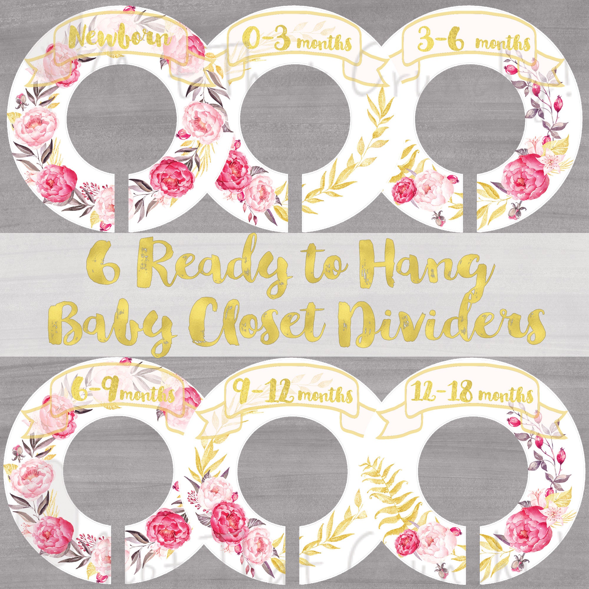 Pink Closet Dividers Baby Closet Dividers Baby Clothing
