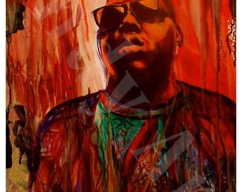 Biggie portrait | Etsy