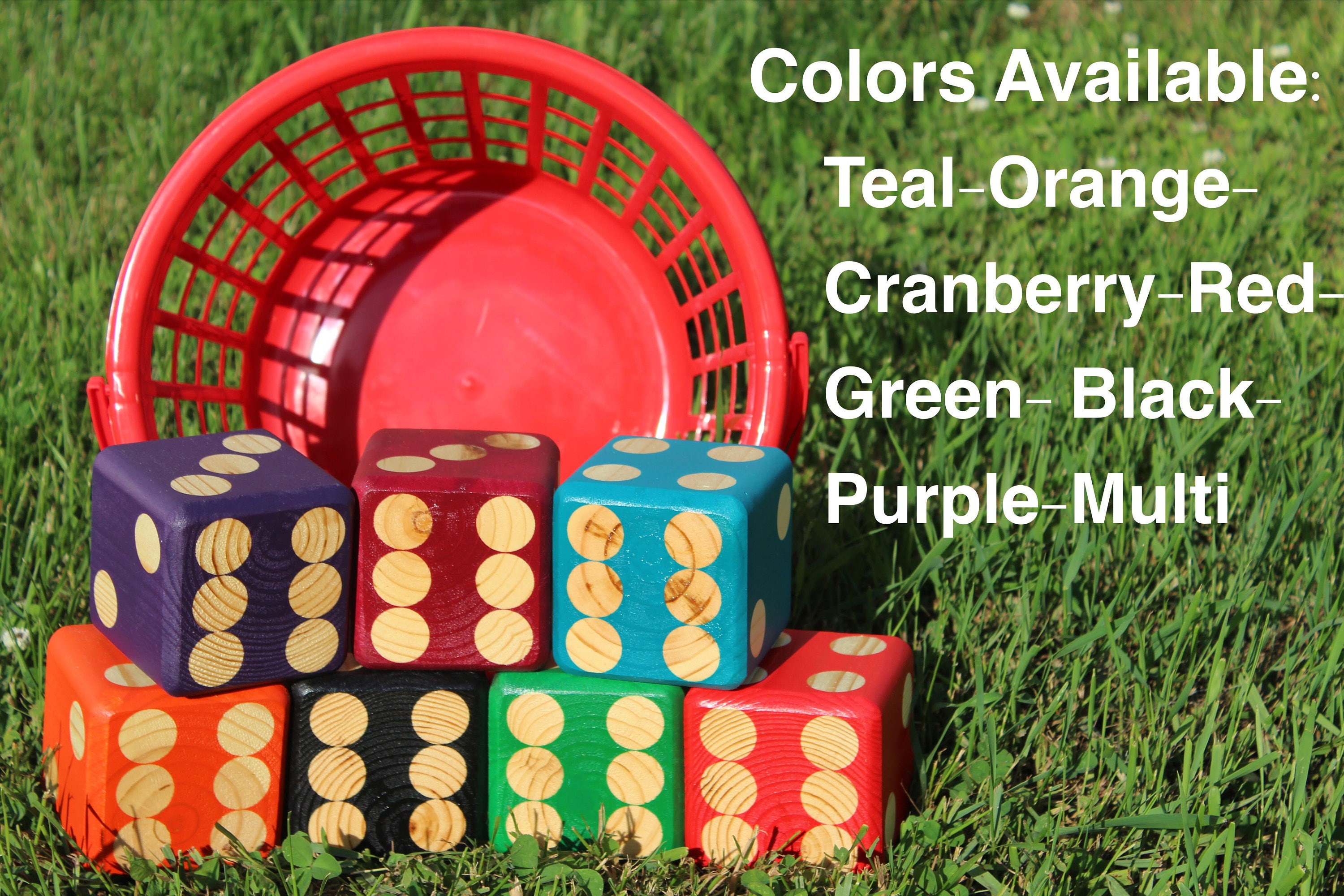 Outdoor yard dice Yard games Lawn dice Lawn games