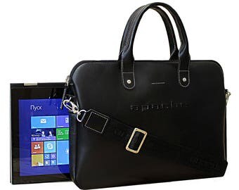 Genuine leather briefcase, Men beautiful briefcase, Men soft briefcase, Men stylish bag, Men leather accessories, Men bags, student PC bag